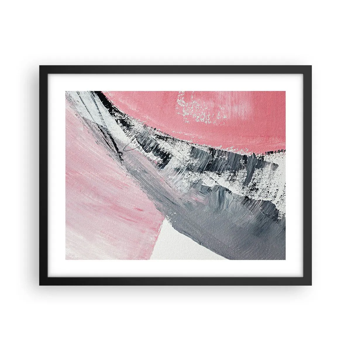 Poster in black frame - Fitted Composition - 50x40 cm