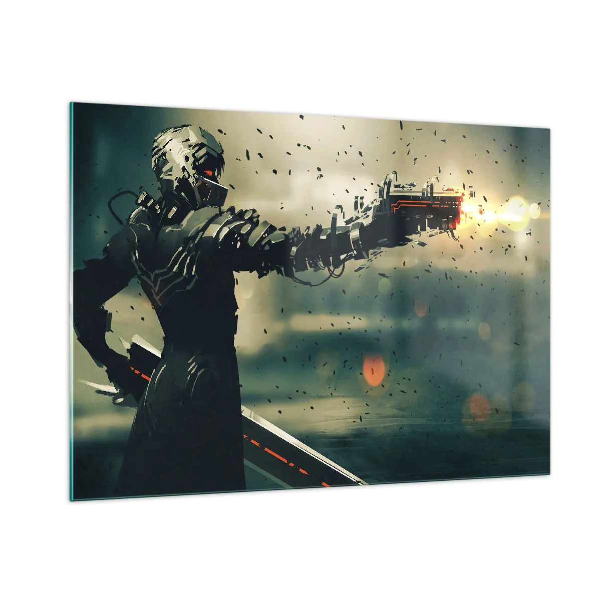 Glass picture - Lethal Weapon- Your Own Terminator - 100x70 cm
