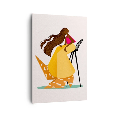 Canvas picture - Fashion Is Also Fun - 70x100 cm