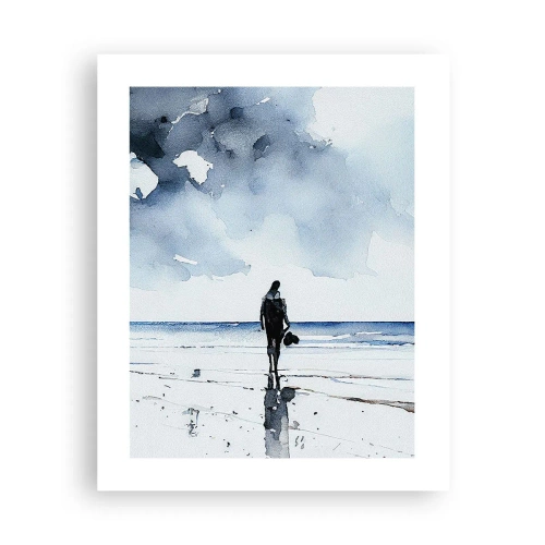 Poster - Conversation with the Sea - 40x50 cm
