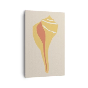 Canvas picture - Organic Abstract - Rise - 80x120 cm