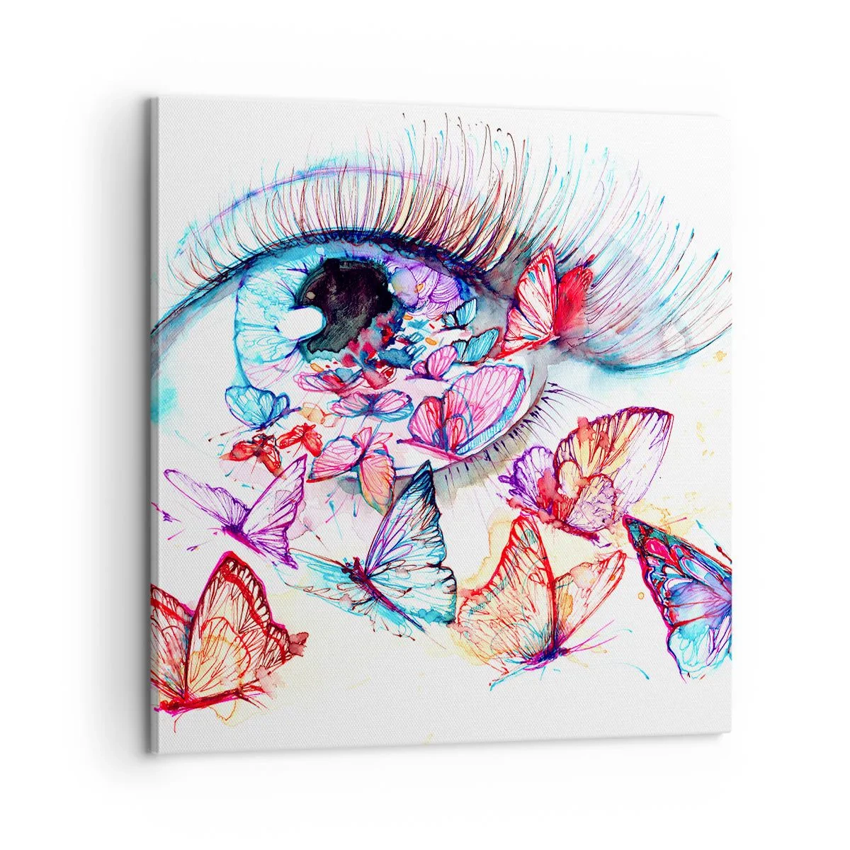 Canvas picture - Fairytale Charm of the Eyes - 60x60 cm