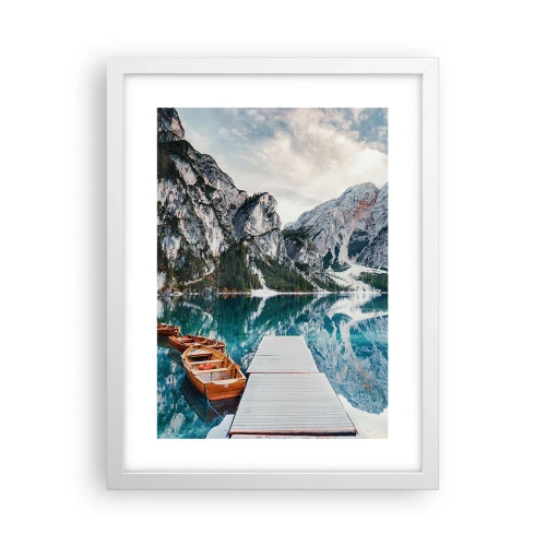 Poster in white frmae - We Will Show You Beauty - 30x40 cm
