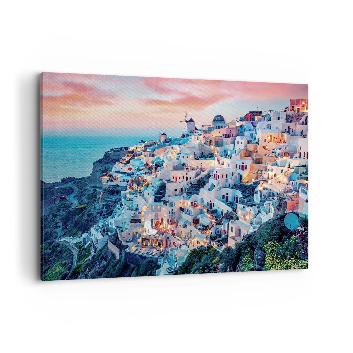 Canvas picture - Your Big Greek Holidays - 120x80 cm