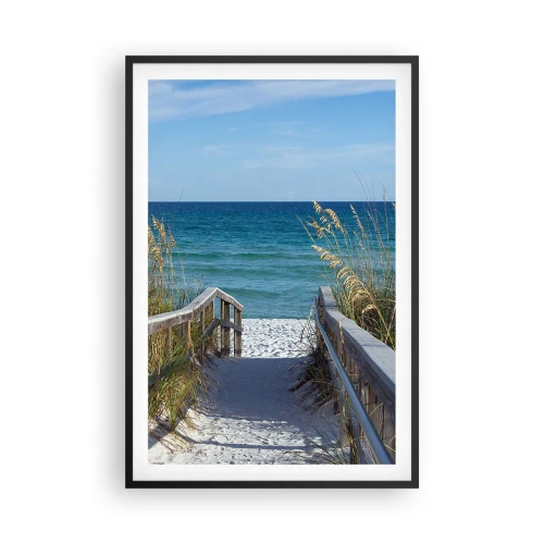 Poster in black frame - In the Sun, out in the Wind - 61x91 cm
