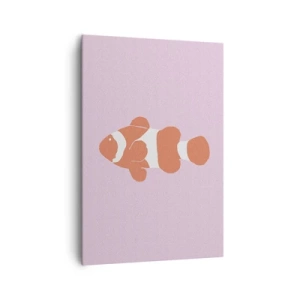 Canvas picture - Coral Suits Her from Head to Tail - 70x100 cm