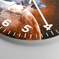 Clock face with numbers