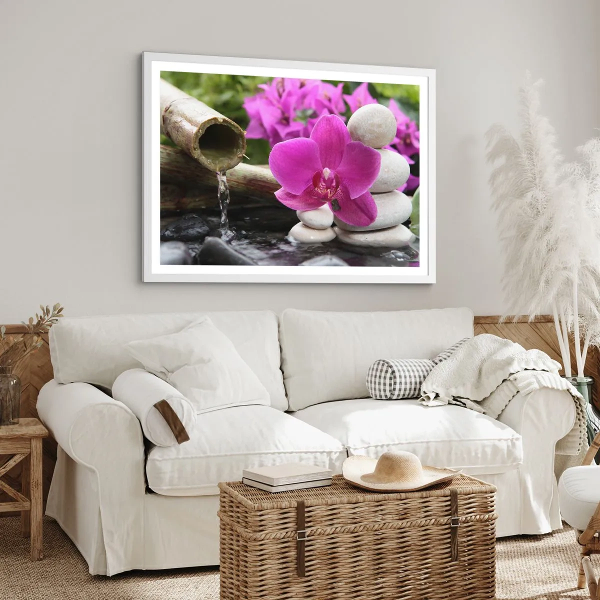 Poster in white frmae - You Are Already Resting - 100x70 cm