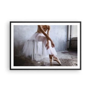 Poster in black frame - Before the Ramp Lights Are On - 91x61 cm