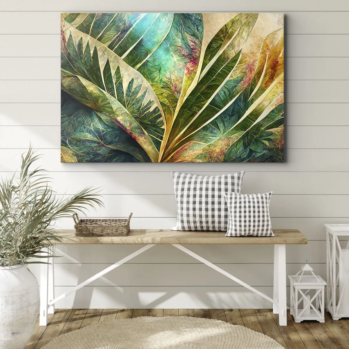 Canvas picture - Colours of the Tropics - 120x80 cm