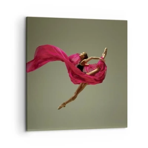 Canvas picture - Dancing Flame - 50x50 cm