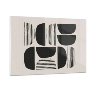 Glass picture - Half-Systems - 120x80 cm