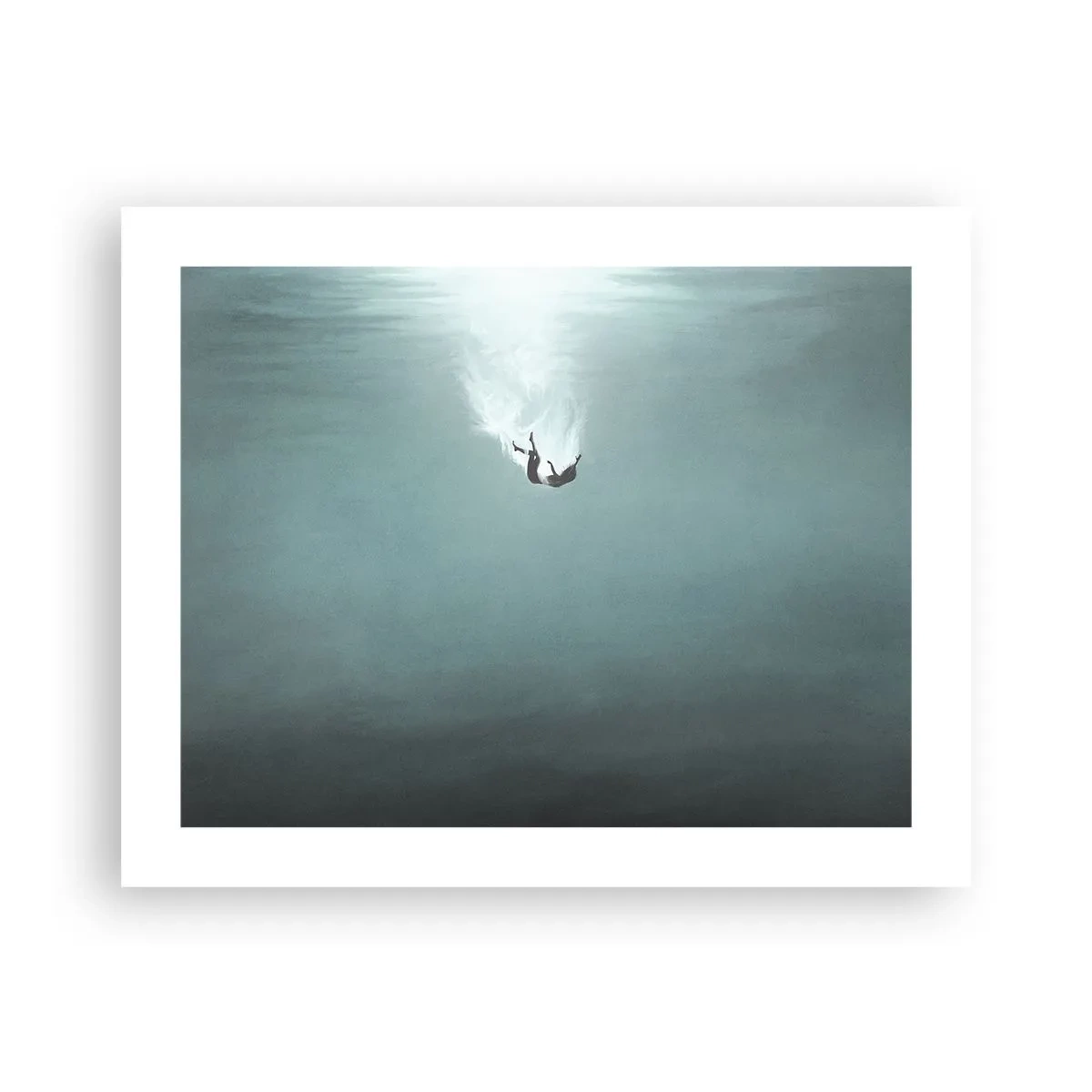Poster - In the Arms of the Ocean - 50x40 cm