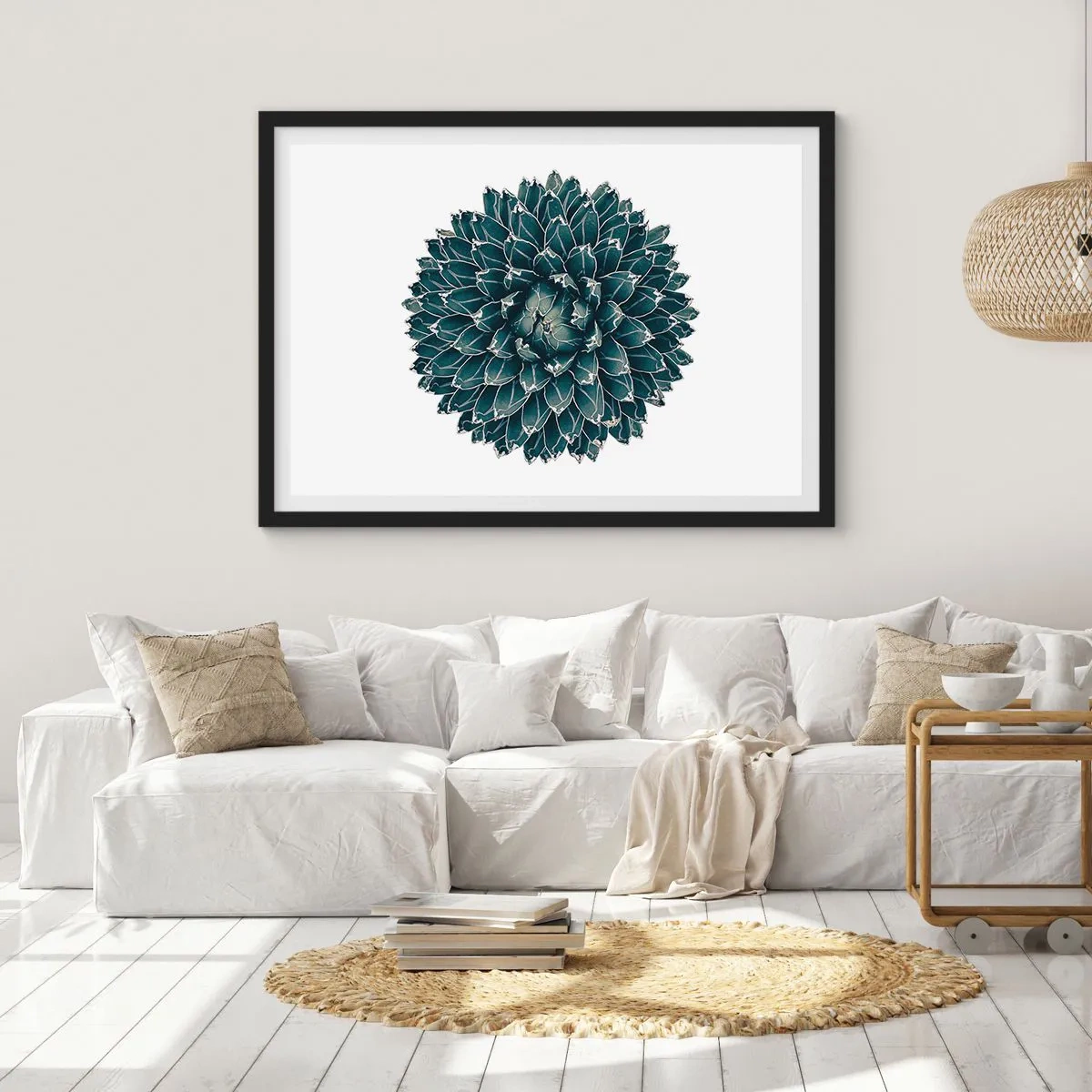 Poster in black frame - Star of the Desert - 91x61 cm