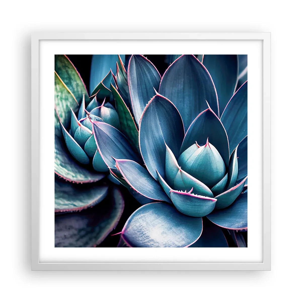 Poster in white frmae - Vital Strength - 50x50 cm