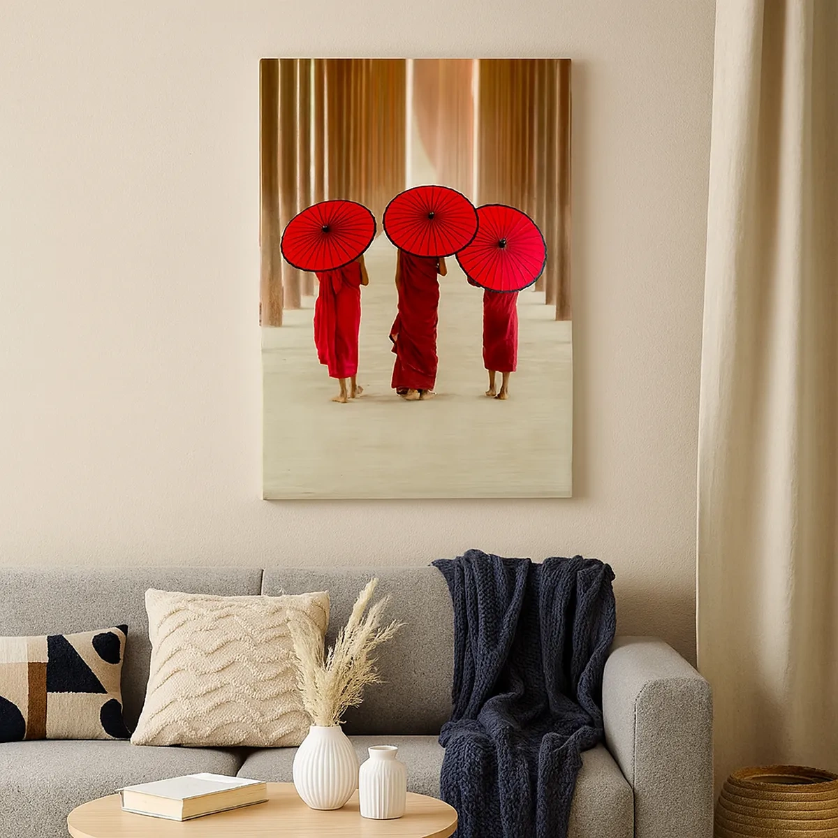 Canvas picture - On the Way to Pure Country - 50x70 cm