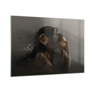Glass picture - Certainly a Thinker - 100x70 cm