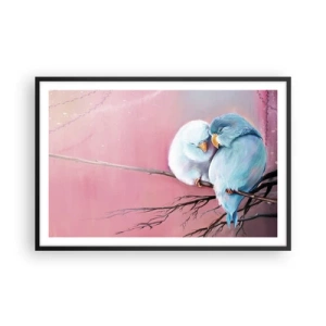 Poster in black frame - What Can We Add? - 91x61 cm