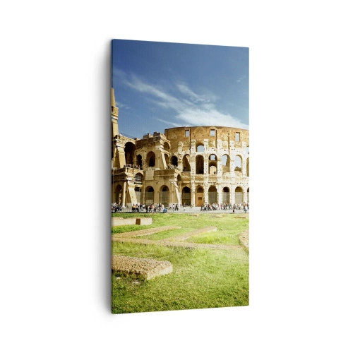 Canvas picture - You Can Hear The Sound of Guns - 45x80 cm