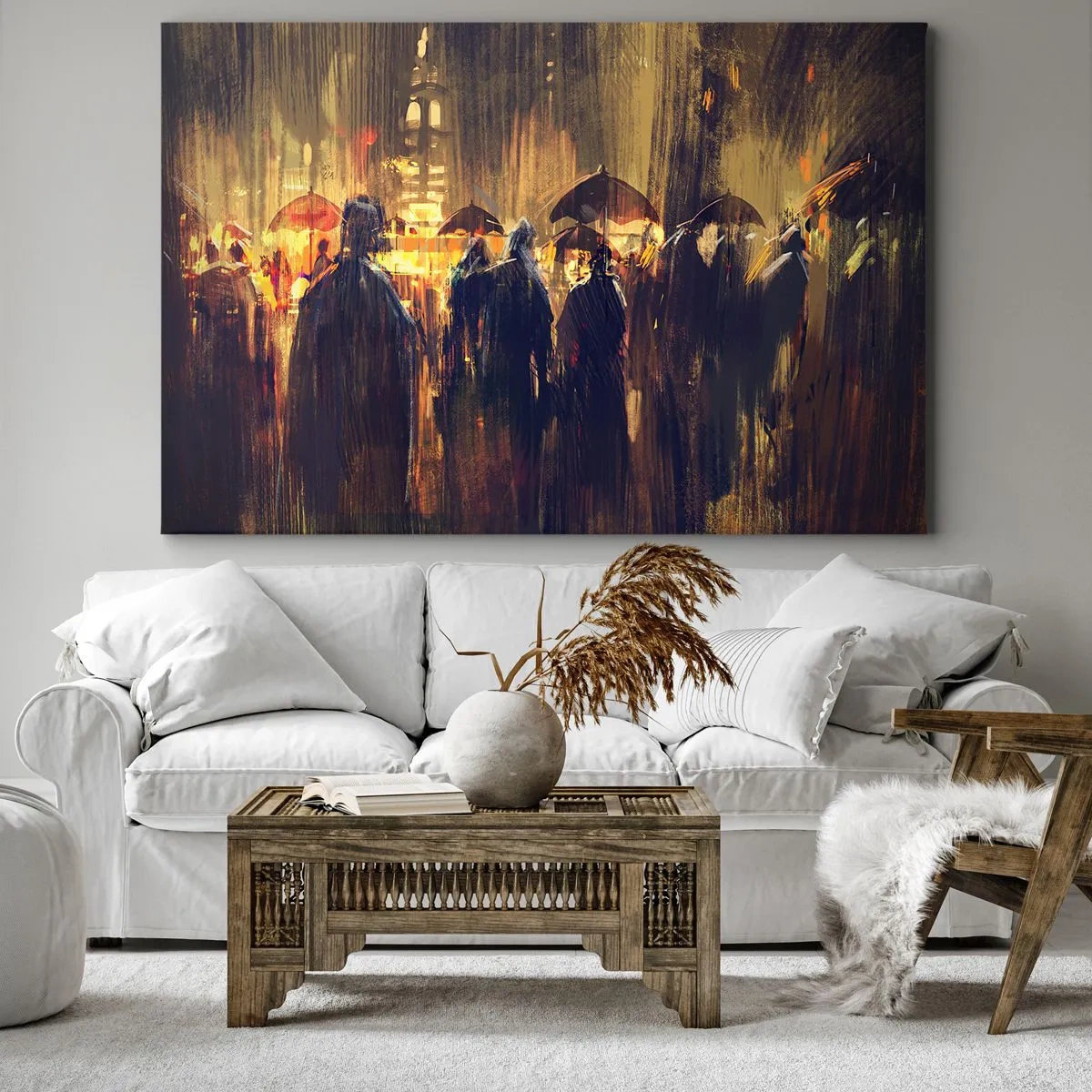 Canvas picture - Followers of the Rain - 120x80 cm