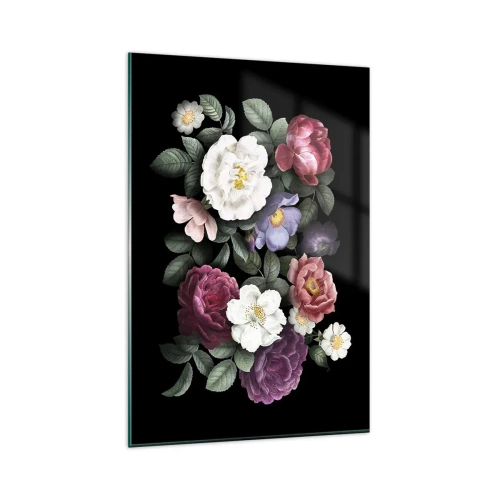 Glass picture - From an English Garden - 80x120 cm