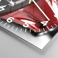 Clock face with numbers