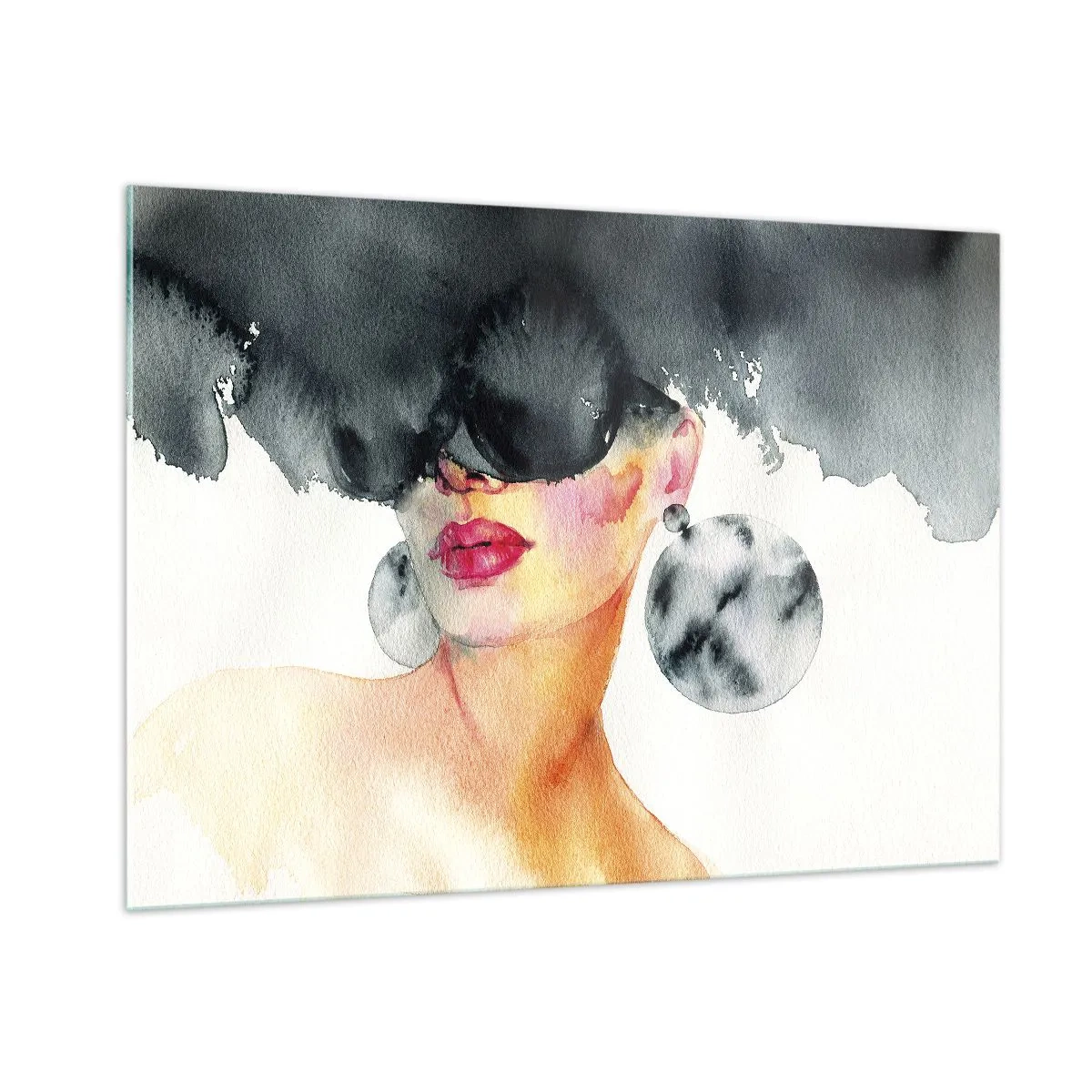 Glass picture - Secret of Elegance - 100x70 cm