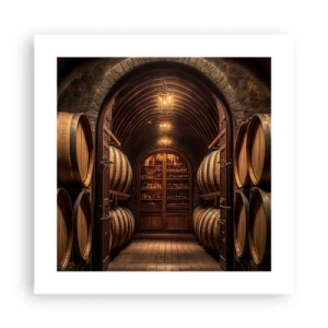 Poster - Atmospheric Cellar - 40x40 cm