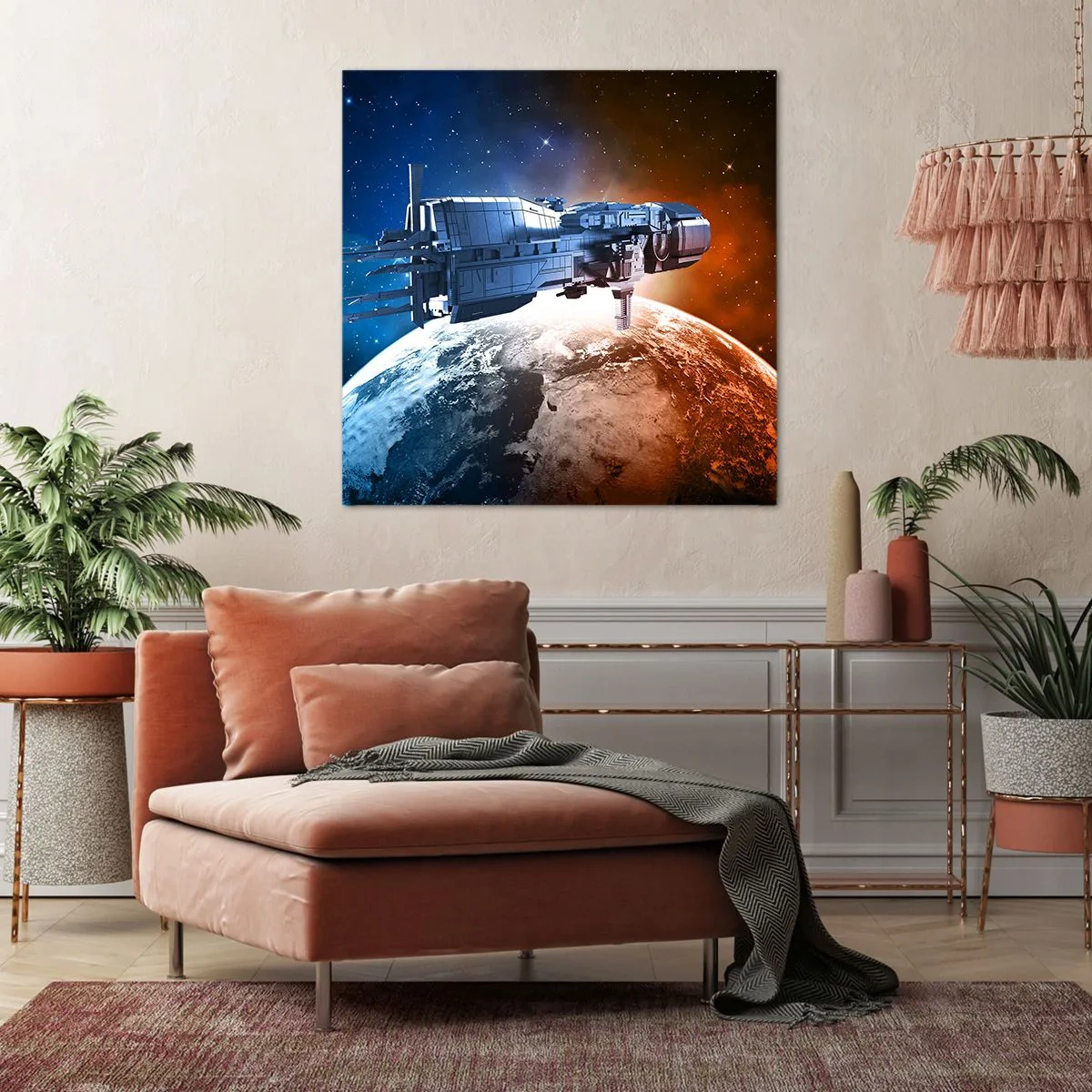Canvas picture - Careful Observer - 40x40 cm