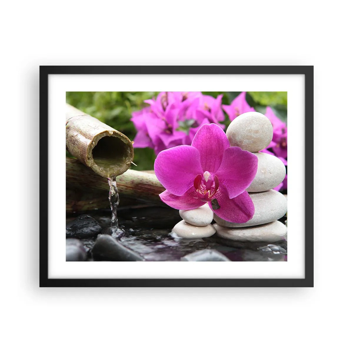 Poster in black frame - You Are Already Resting - 50x40 cm