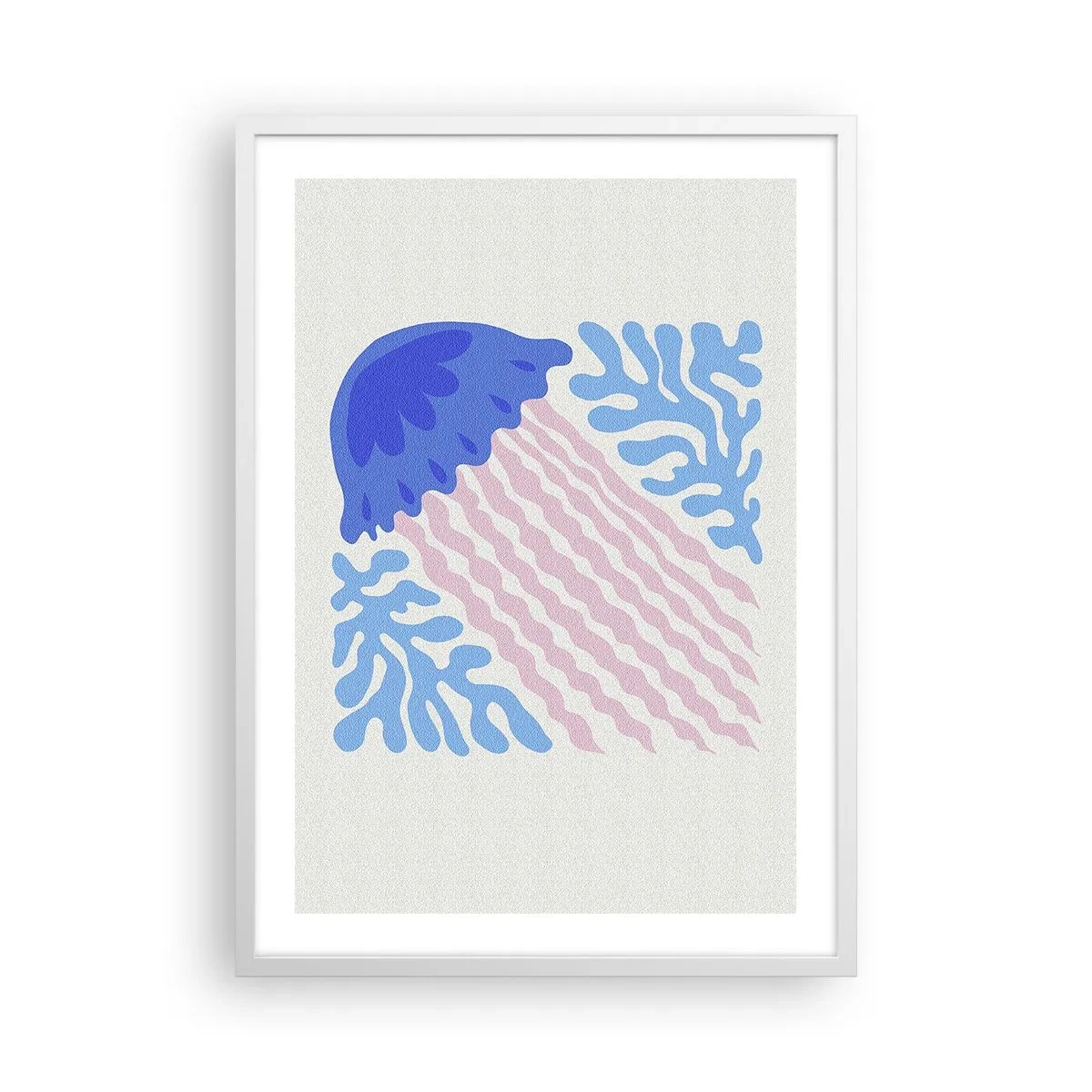 Poster in white frmae - Like from Another World - 50x70 cm