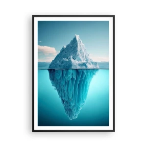 Poster in black frame - Ice Queen - 70x100 cm