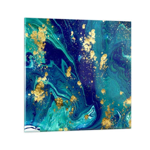 Glass picture - Sun Flakes - 50x50 cm
