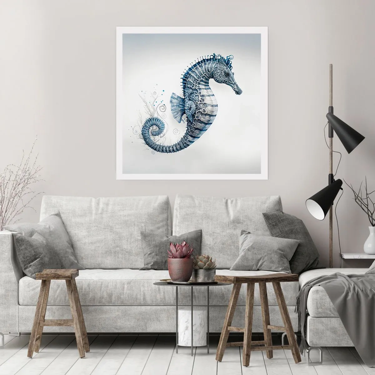 Poster - Subtle Joke of Nature - 60x60 cm