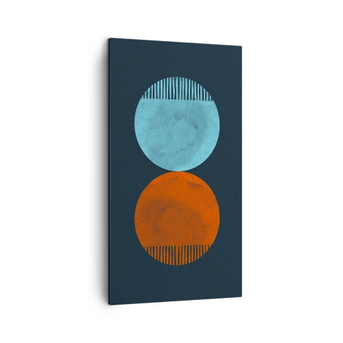 Canvas picture - Only Geometry? - 45x80 cm