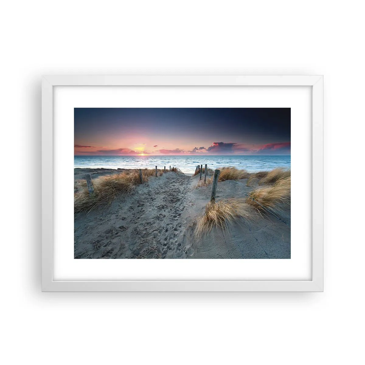 Poster in white frmae - You Have Spilled a Rainbow of Sparkles… - 40x30 cm