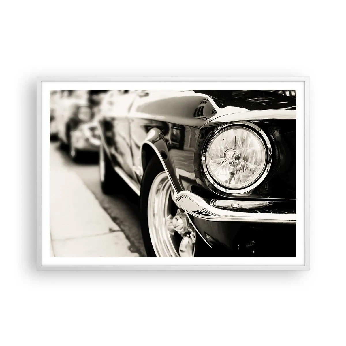 Poster in white frmae - Lasting Shine - 100x70 cm