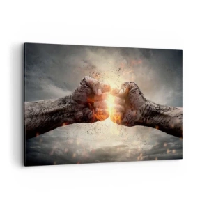 Canvas picture - Stand Up and Fight - 100x70 cm