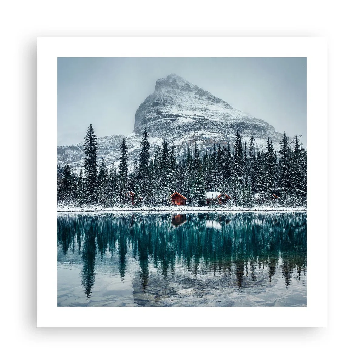 Poster - Canadian Retreat - 50x50 cm