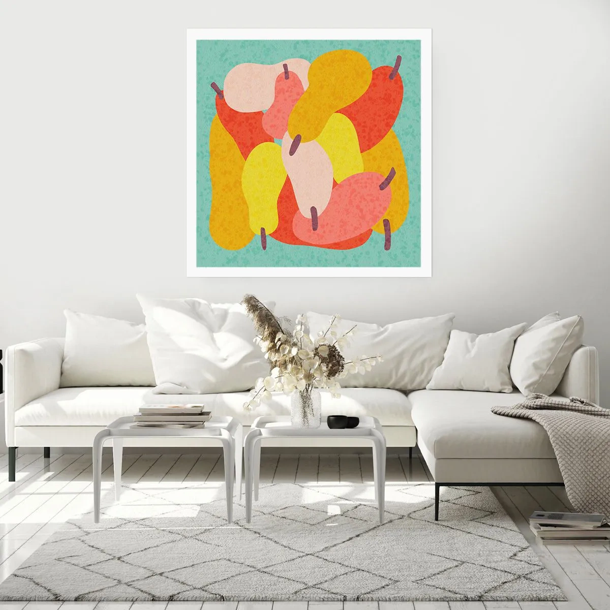 Poster - Try Summer Sun - 30x30 cm