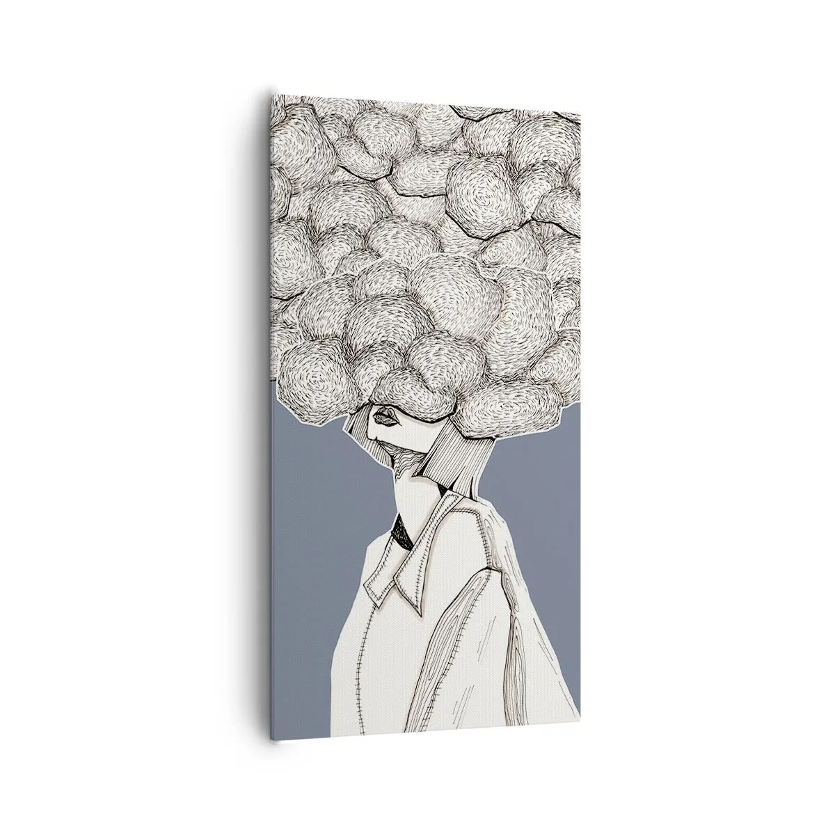 Canvas picture - With Head in the Clouds - 65x120 cm