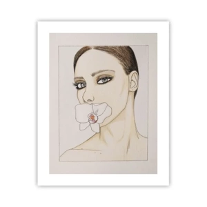 Poster - Symbol of Elegance and Beauty - 40x50 cm