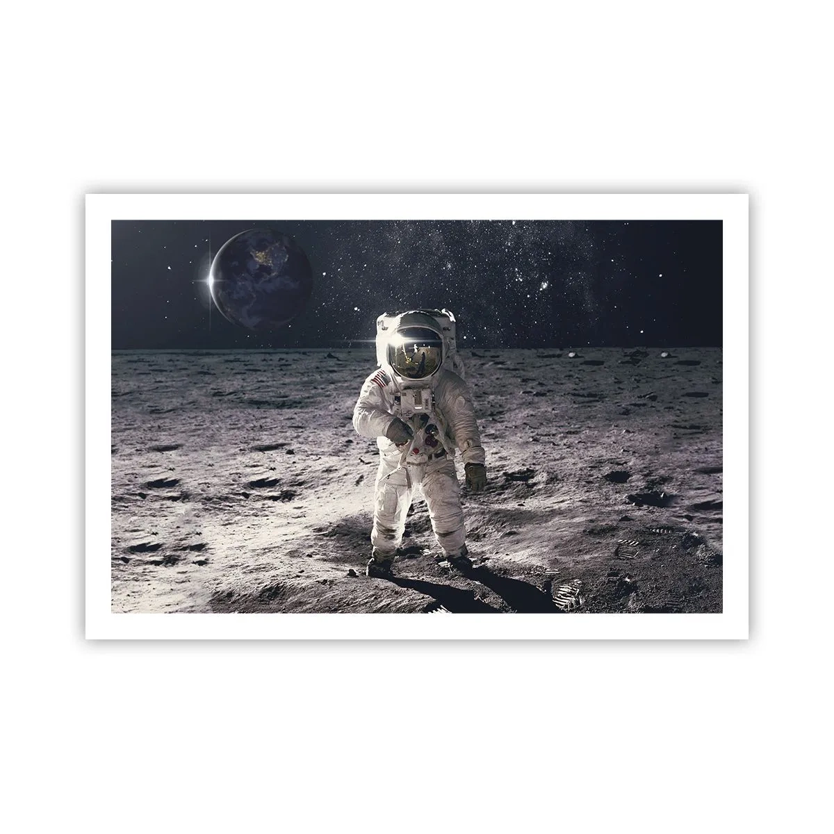 Poster - Greetings from the Moon - 91x61 cm