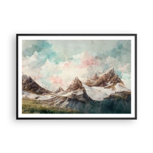 Poster in black frame - Rocky Blades - 100x70 cm