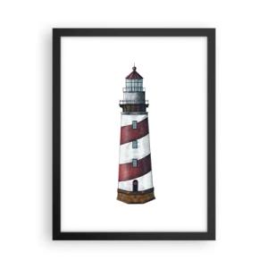 Poster in black frame - Always on Guard - 30x40 cm