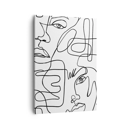 Canvas picture - Tangled up in Emotions - 50x70 cm