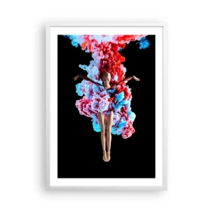 Poster in white frmae - In Full Bloom - 50x70 cm