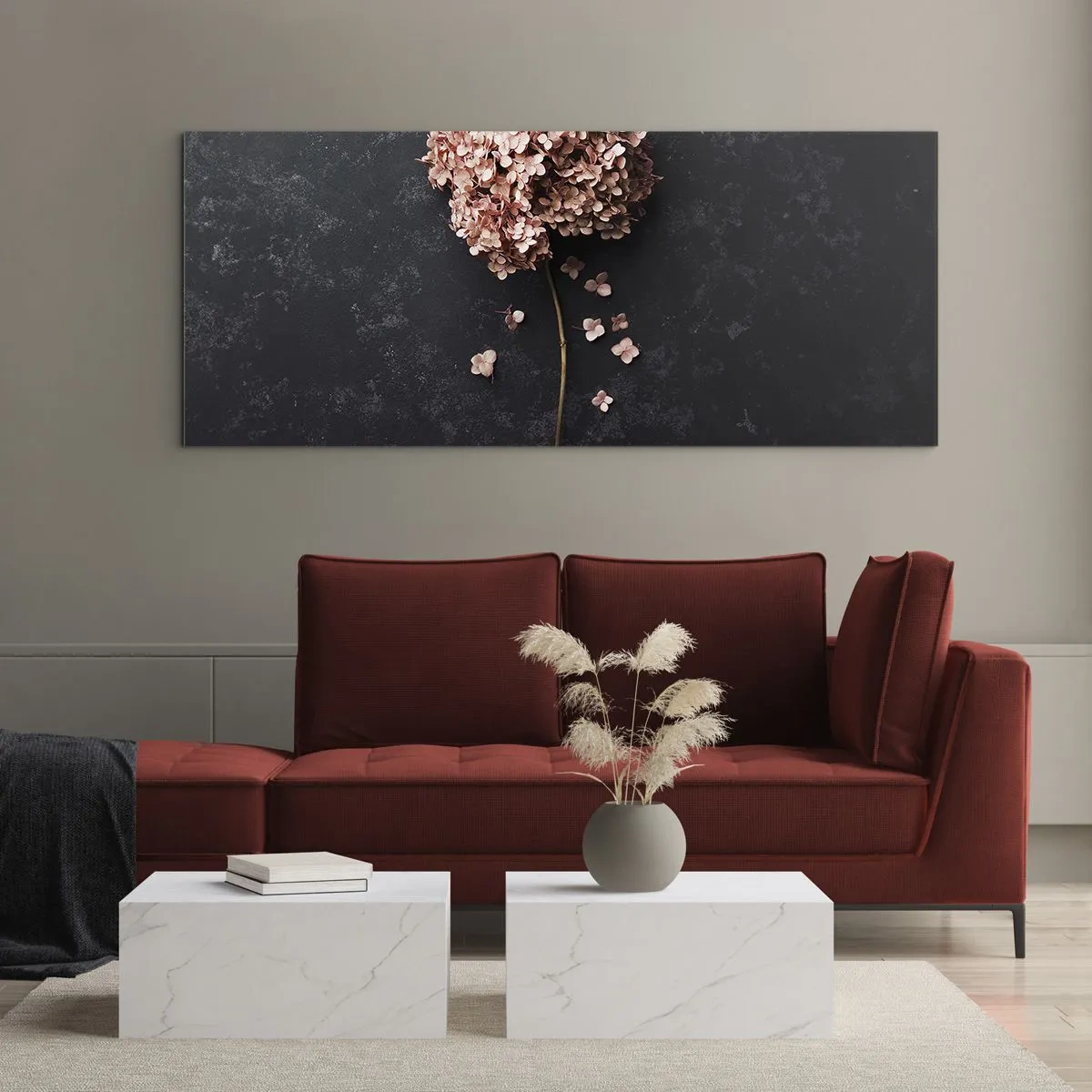 Glass picture - Trully Romantic Sign - 90x30 cm