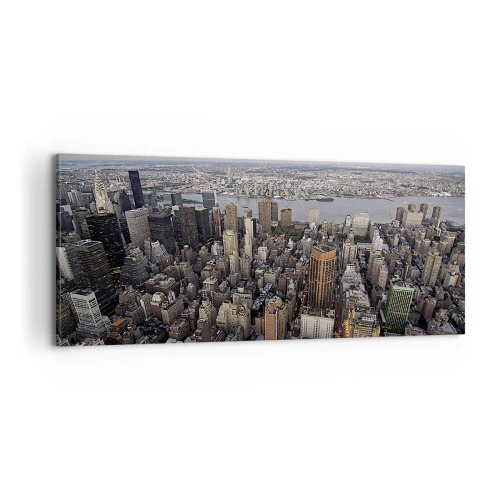 Canvas picture - Beating Heart of Our Times - 100x40 cm