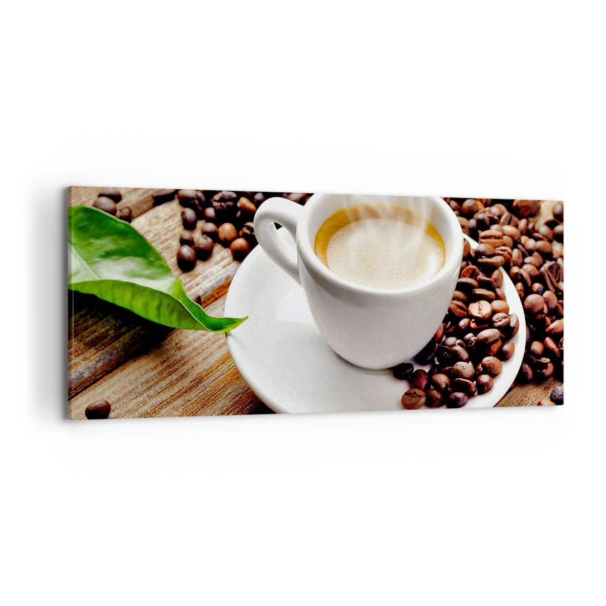 Canvas picture - Coffee Is Served - 120x50 cm